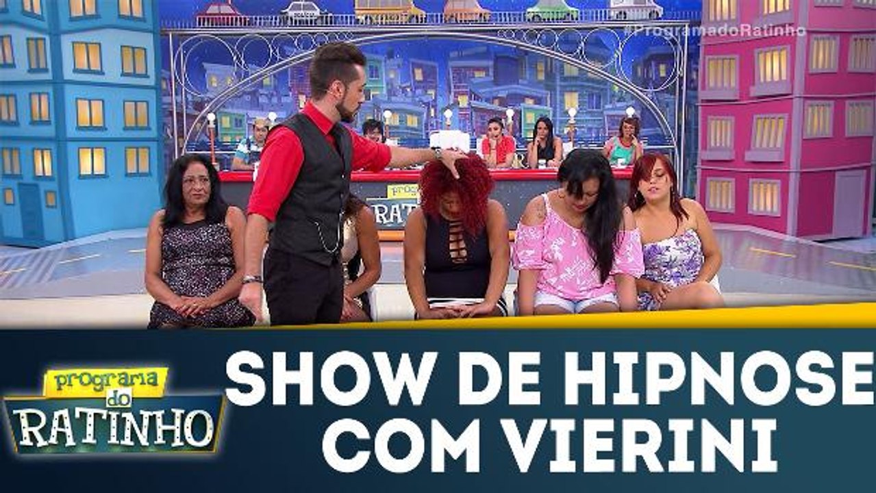 Show de hipnose com Vierini