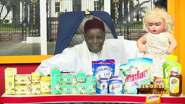 RUBRIQUE ABDOULAYE WADE dans KOUTHIA SHOW du 16 Mars 2018