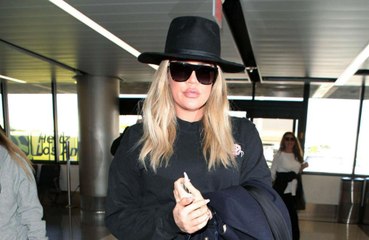 Khloe Kardashian thinks she's been lucky with her pregnancy