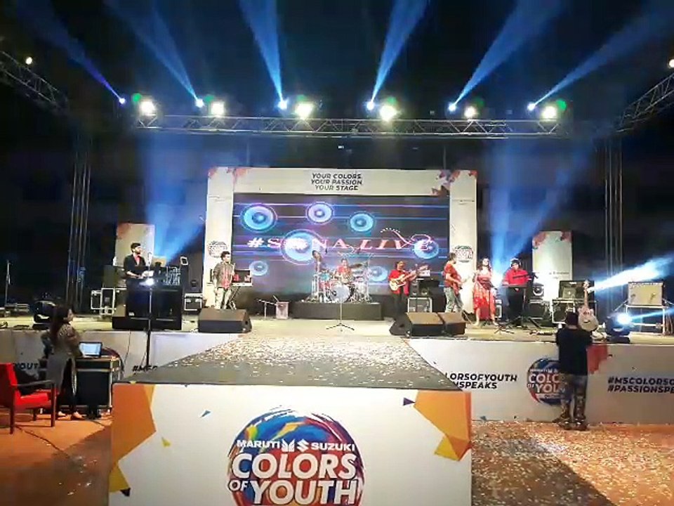 Sona mohapatra musical night at Nit warangal