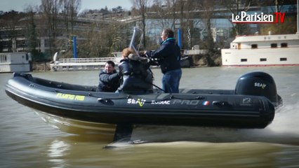 On a testé un bateau volant sur la Seine