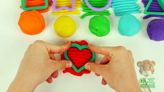Play Doh Shapes and Colors Learn With Olie The Cub