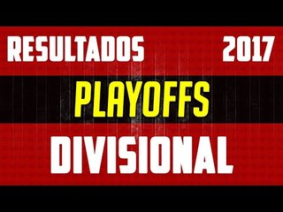 Resultados Temporada NFL 2017/2018 - Rodada Divisional - Diretamente da praia!