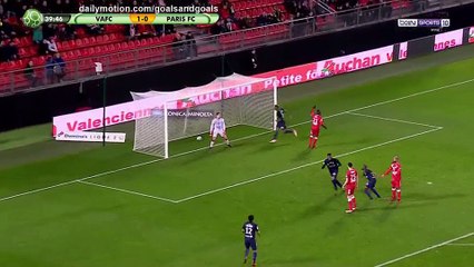 Malik Tchokounte Goal HD - Valenciennes 1 - 1 Paris FC - 16.03.2018 (Full Replay)