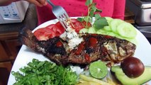 Mojarras al mojo de ajo | Pescado frito | Recetas para cuaresma