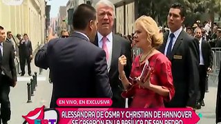 ALESSANDRA DE OSMA Y EL PRÍNCIPE ALEMAN CHRISTIAN DE HANNOVER SE CASARON EN LIMA