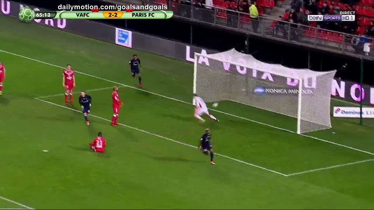 Dylan Saint-Louis Goal HD - Valenciennes 2 - 3 Paris FC - 16.03.2018 (Full Replay)