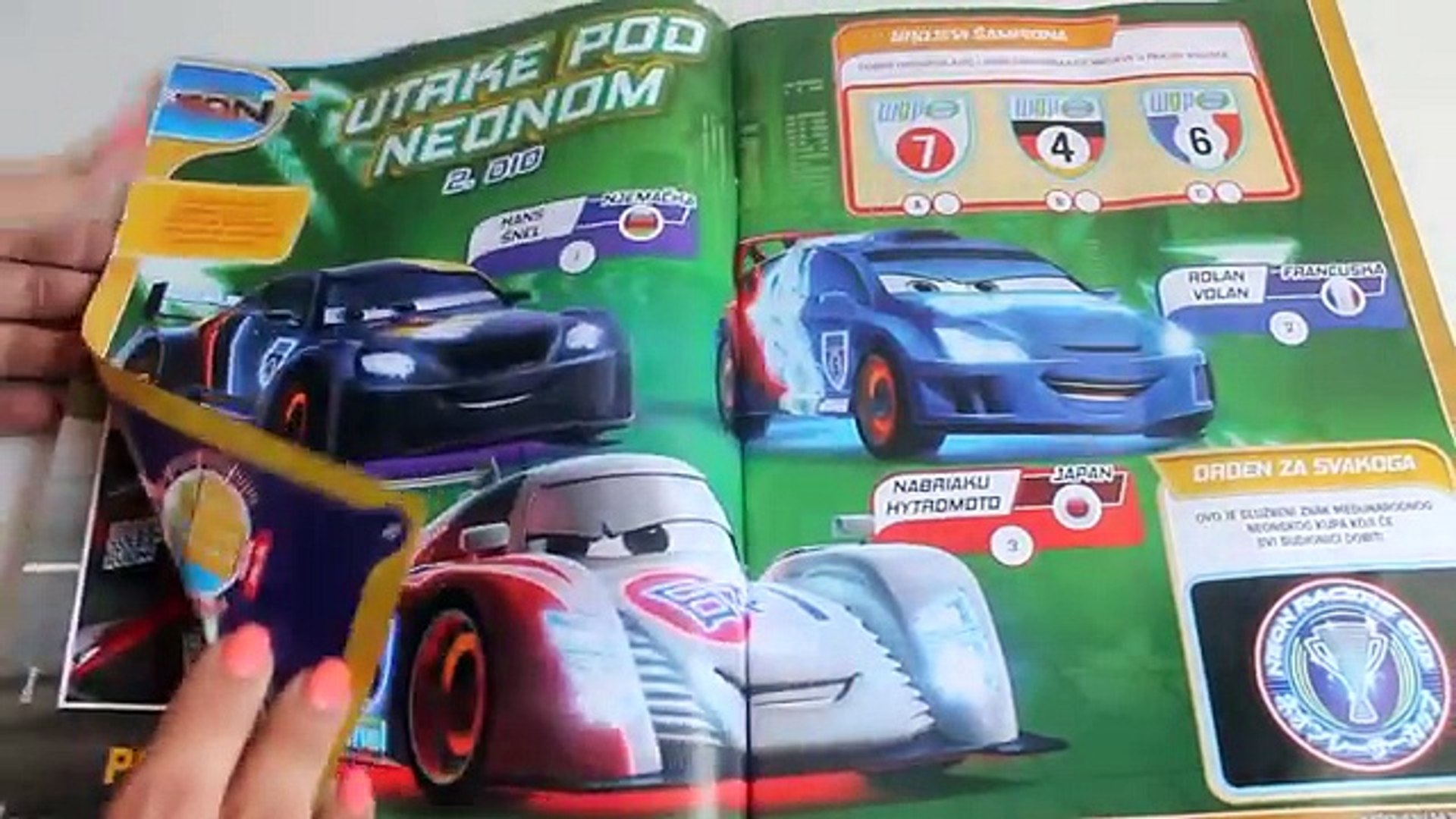 Disney Pixar Cars 2 Toys And Magazine Review Video Dailymotion