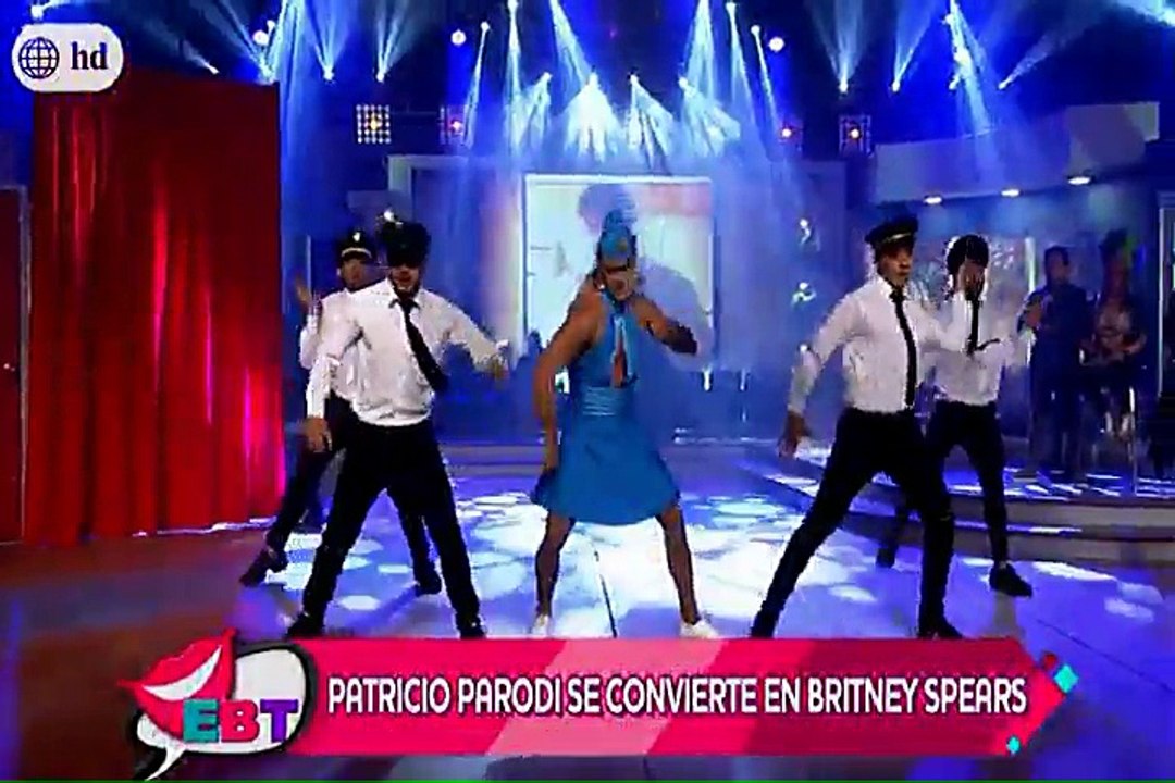 PATRICIO PARODI SE CONVIRTIO EN BRITNEY SPREARS