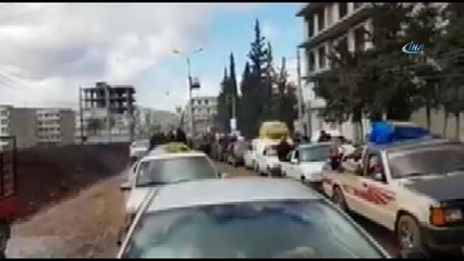 - Afrin'de sivillerin çıkışı devam ediyor