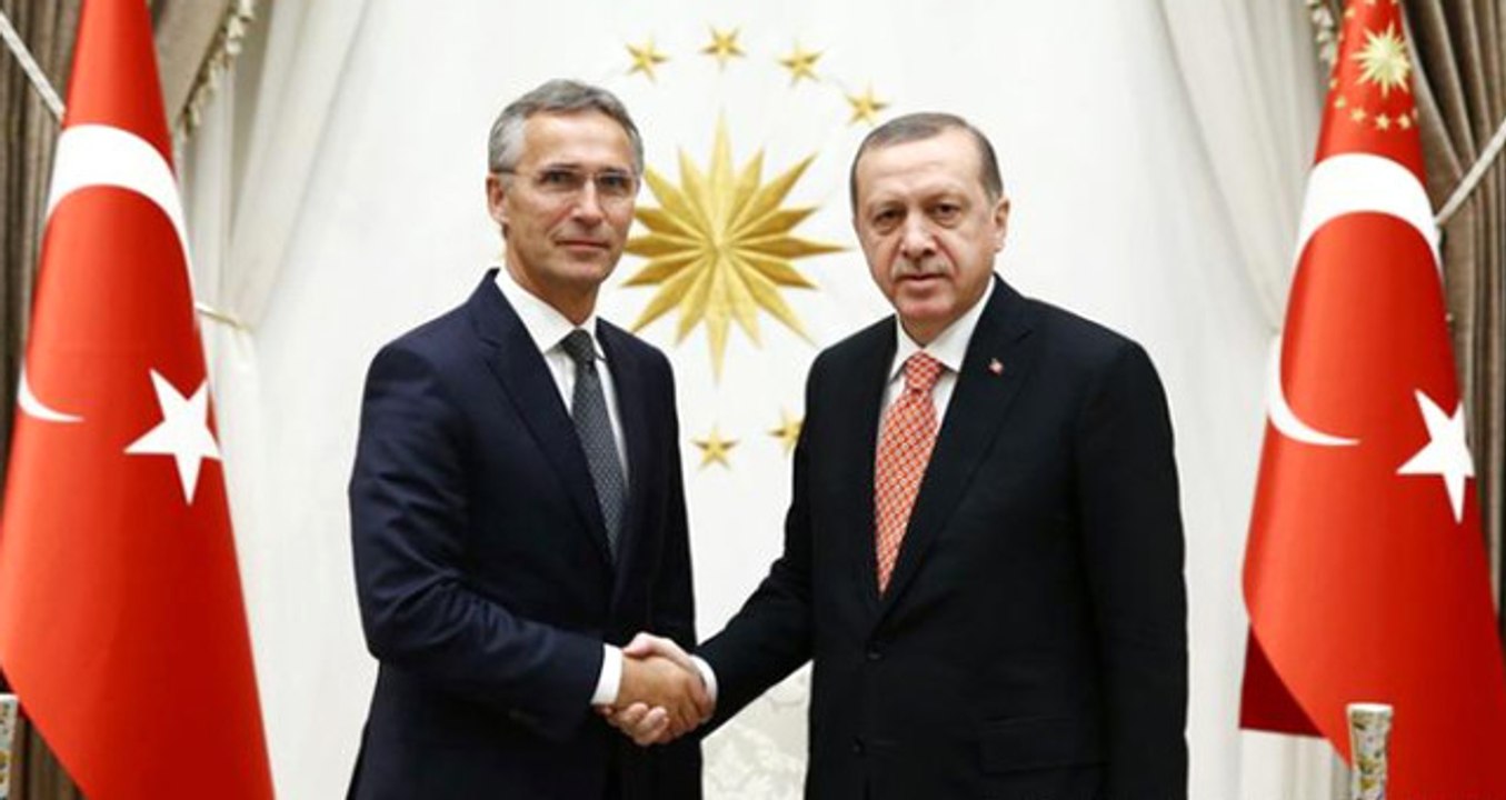 Erdoğan, NATO Genel Sekreteri ile Zeytin Dalı Harekatı'nı Görüştü