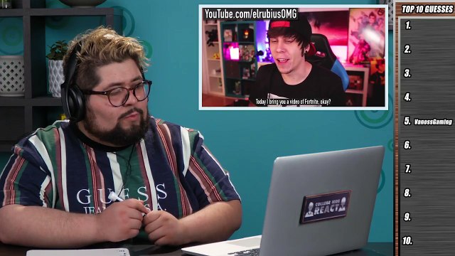 COLLEGE KIDS REACT TO TOP 10 MOST SUBSCRIBED YOUTUBERS OF ALL TIME