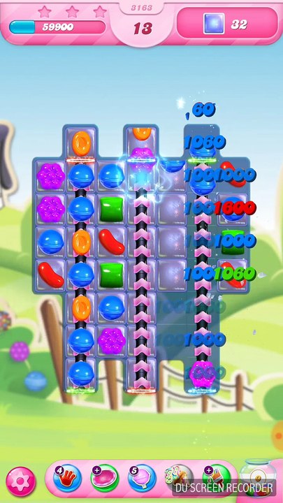 candy crush saga level 3163
