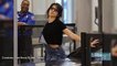 Camila Cabello Poses For Airport Paparazzi | Billboard News