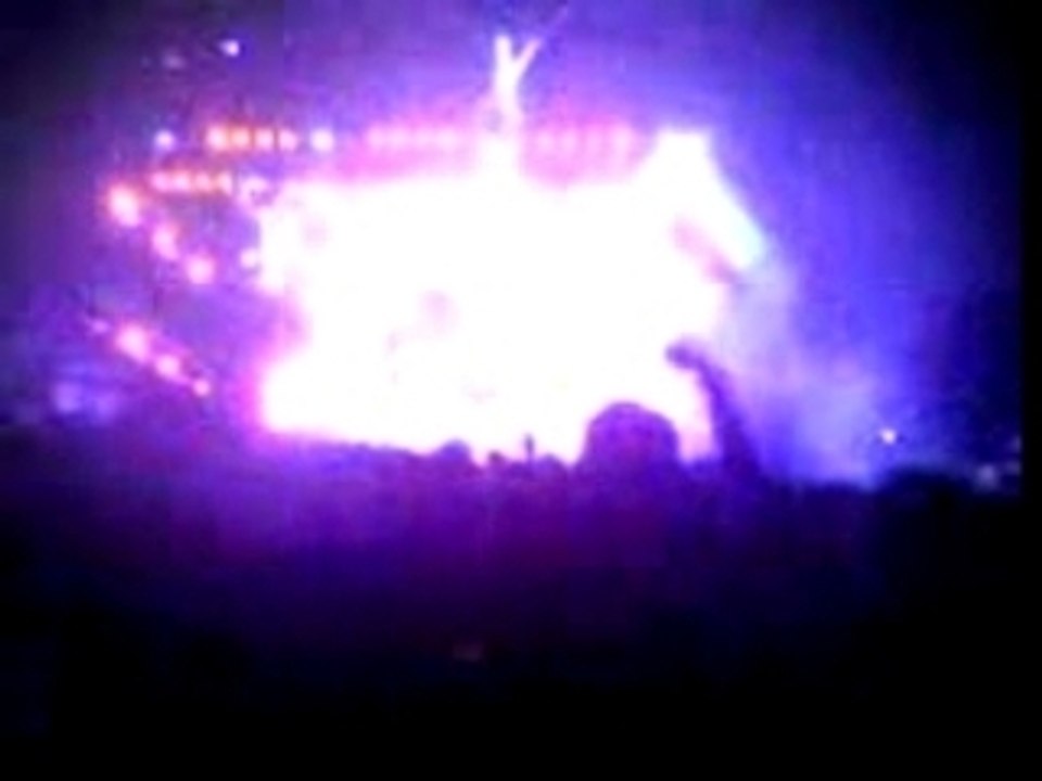 Muse en concert à Nîmes