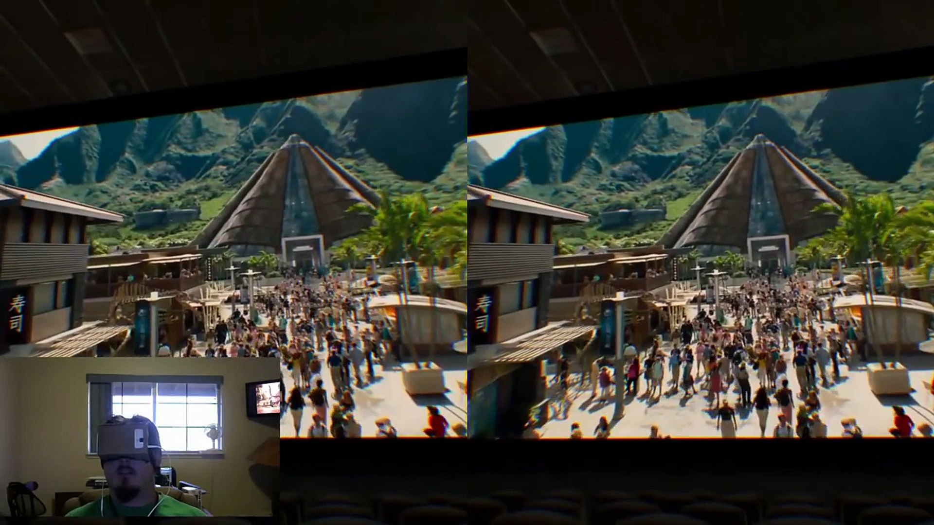 Cmoar Vr Cinema With Google Cardboard Jurassic World Review Demo Video Dailymotion