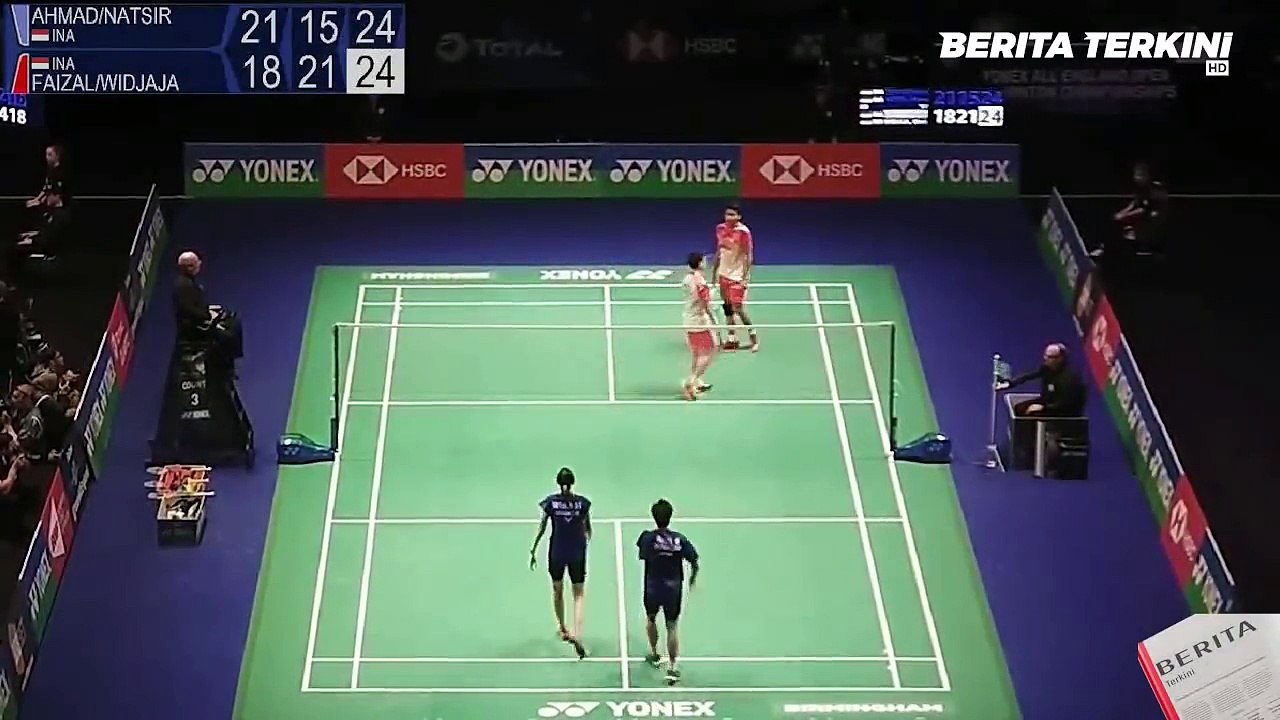 Bikin TEGANG Hafiz Faizal/Gloria Widjaja vs Tontowi Ahmad/Liliyana Natsir All England Open 2018