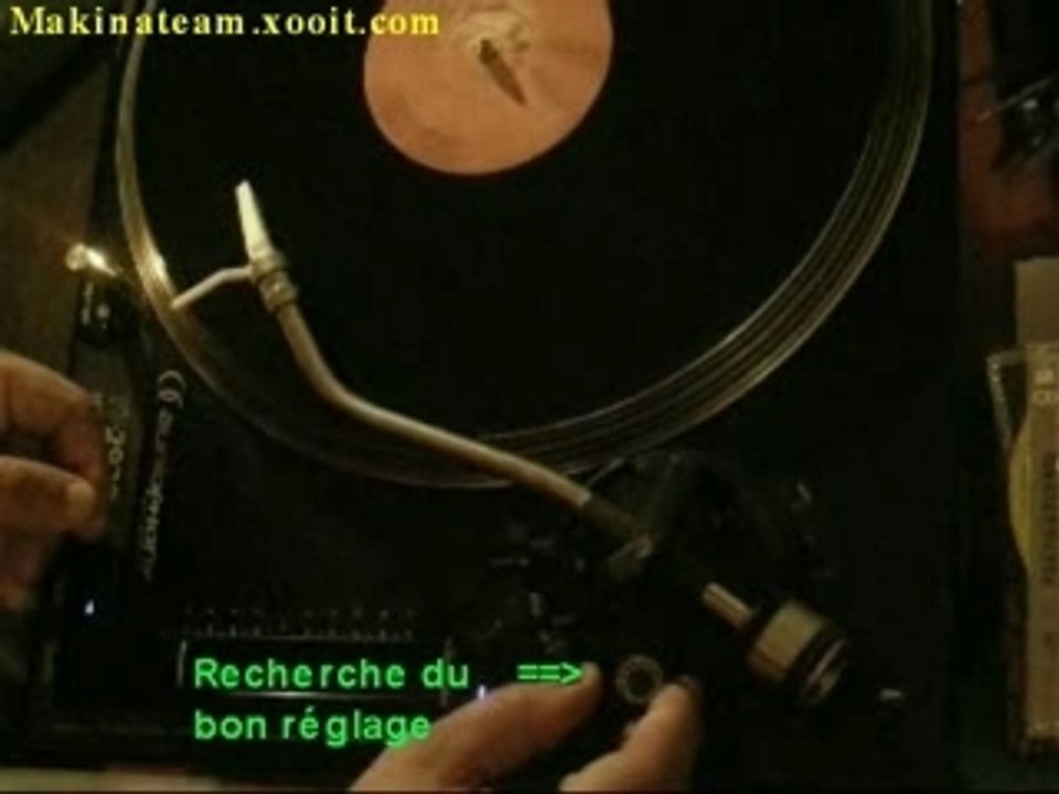 Réglage Anti-skating