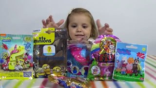 Ароматные капкейки кукла Свинка Пеппа Спанч Боб сюрпризы с игрушками распаковка surprise unboxing