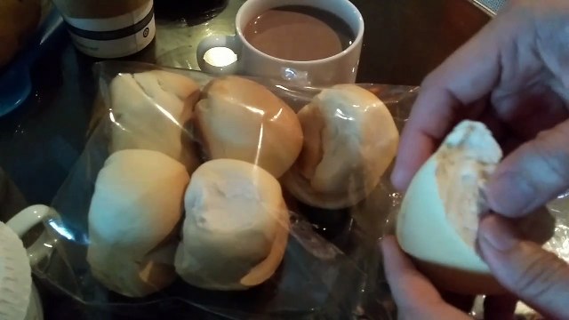 Best Filipino bread with Hot Cocoa in Cebu City Philippines