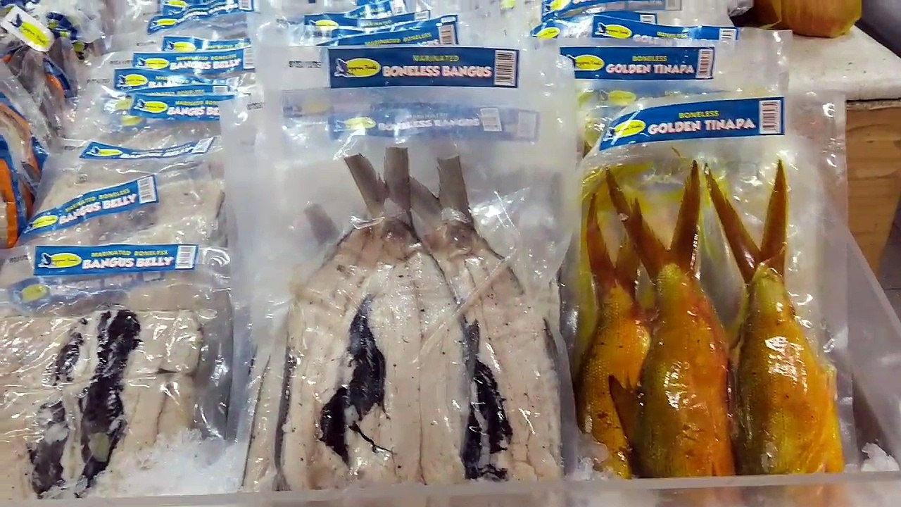 Massive Fish Monger in SM Mall  Cebu City  Philippines  | EAT PINOY