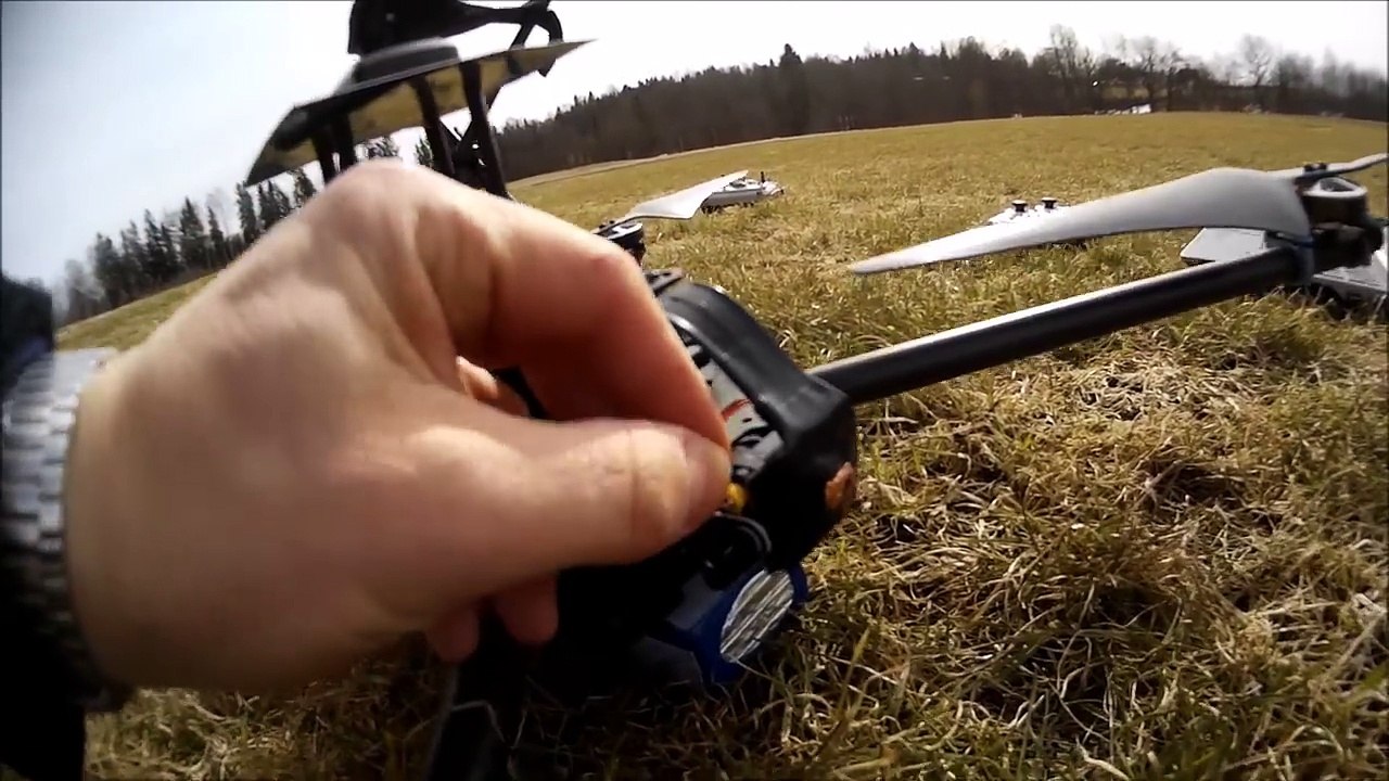 Quadcopter controlled with a 4G mobile connection, Emlid Navio+, Raspberry Pi 2 B
