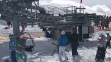 Skiers Panic After Being Thrown From Malfunctioning Ski Lift