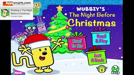 Wubbzys The Night Before Christmas by Cupcake Digital [ages:2-6, iPhone/iPad/Android]