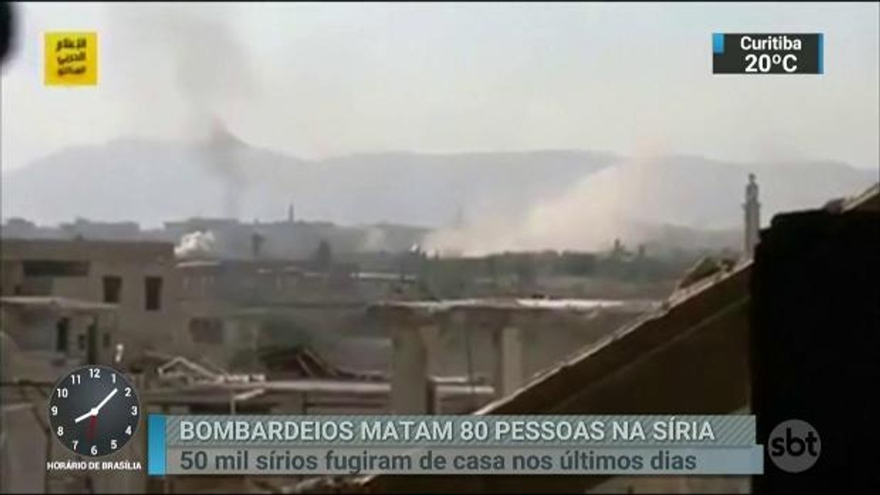 Ataques aéreos deixam 30 mortos na Síria nesta sexta-feira