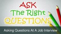 William Almonte - Questions to Ask at The End of An Interview