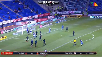 Puebla vs Santos 0-1 Goal & Highlights