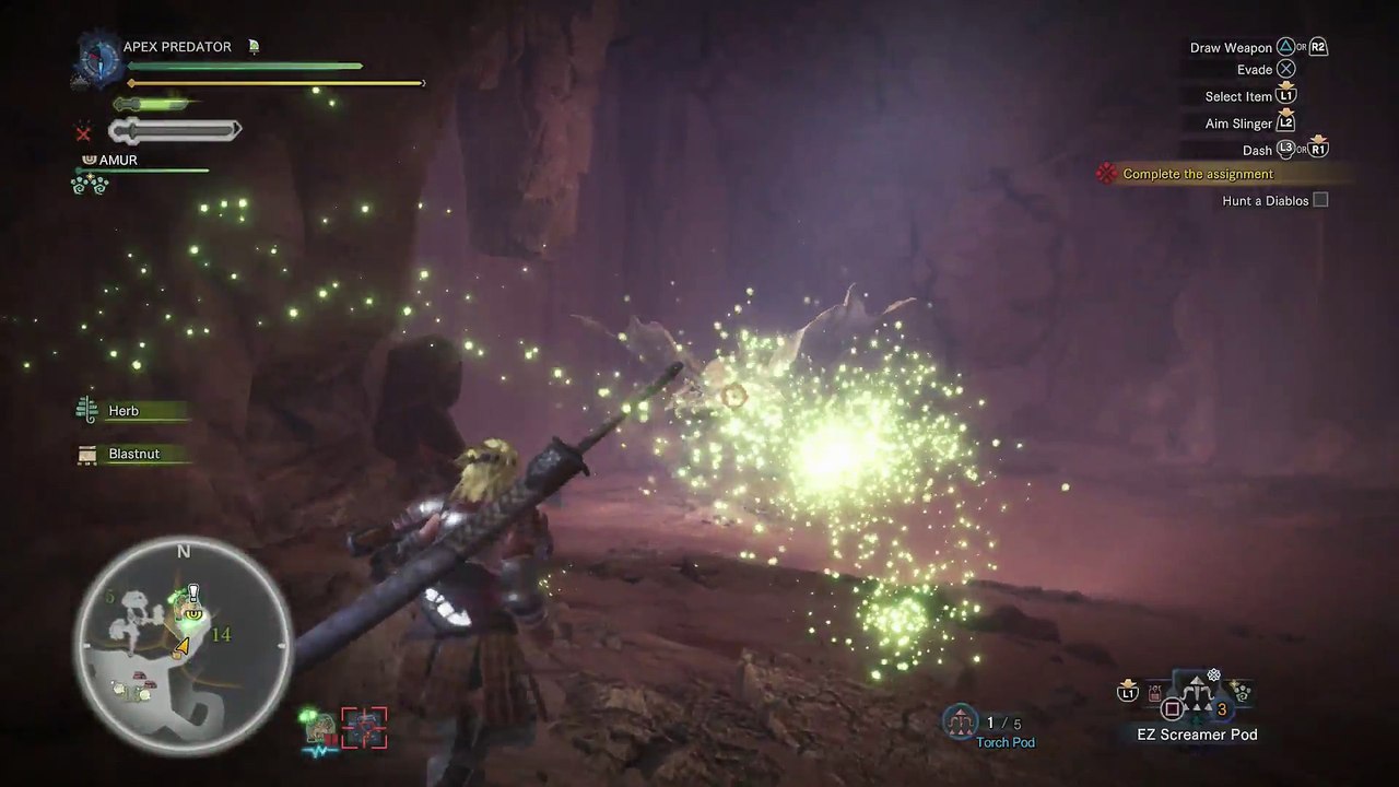 MONSTER HUNTER WORLD FIRST TIME PLAYTHROUGH PART 89 HUNT A DIABLOS NO ALLIES!