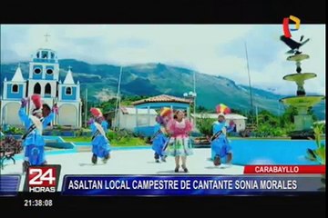 Sujetos asaltan local campestre de cantante Sonia Morales