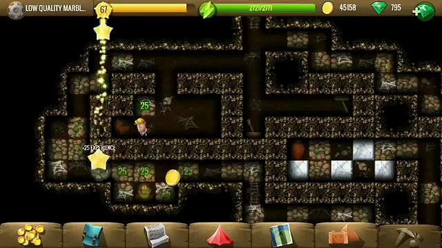 Low quality marble mine - Diggy's Adventure