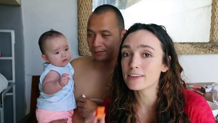 Baby Zee Tries Eating for the First Time