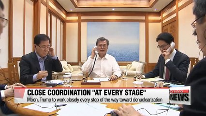 Moon, Trump agree on North Korea; clash over trade negotiations