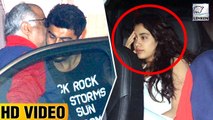 Jhanvi Kapoor and Khushi Visit Arjun Kapoor With Father Boney Kapoor