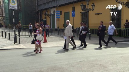 Kuczynski declaró ante comisión legislativa sobre Odebrecht