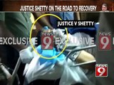 Bengaluru, justice shetty on the road to recovery-NEWS9