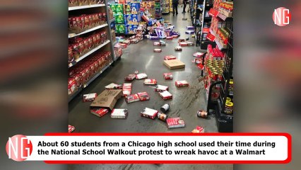 Chicago High School Students Simply Destroy Walmart