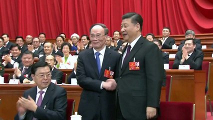 '시진핑 오른팔' 왕치산, 중국 국가부주석에 선출 / YTN