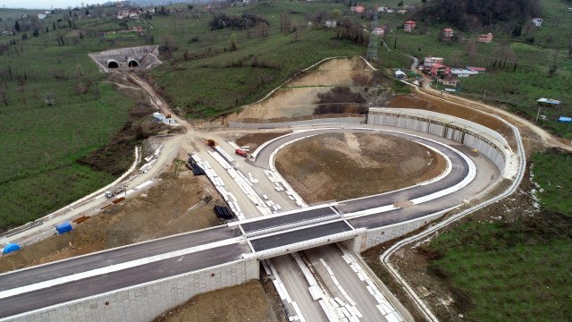 Çevre Yolu Olmayan Tek İl Olan Ordu'nun 1,6 Milyarlık Yatırımı Gün Sayıyor