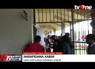 5 Napi Rutan Kelas IIB Ruteng Kabur