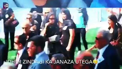 Idhar zindgi ka janaza uthay gaa