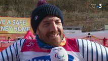 Jeux Paralympiques - Ski Alpin - Slalom Hommes (assis) / Frederic François : 