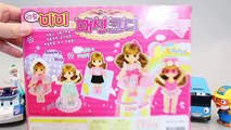 리틀미미 공주 인형 놀이 타요 폴리 뽀로로 겨울왕국 미미월드 장난감 Princess Dress Up Doll Play Toys for Kids