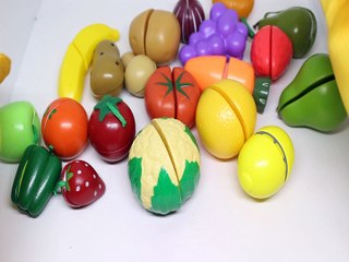 Learn Fruits & Vegetables with Toy Microwave PEZ Mickey Mouse Candy Dispensers & Lollipops Foam Clay