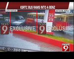Kerala, KSRTC bus rams into Benz- NEWS9