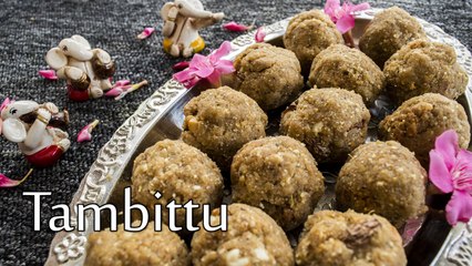 Tambittu Recipe | How To Make Roasted Gram Laddu | Ugadi Special Sweet | Boldsky