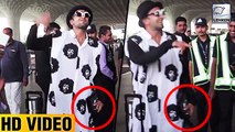Ranveer Singh's Raps LIVE At The Airport | Gully Boy